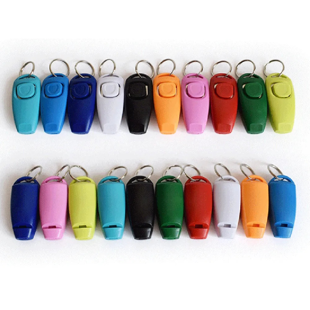 Pet Training Whistle Clicker – Dog and Cat Training Aid