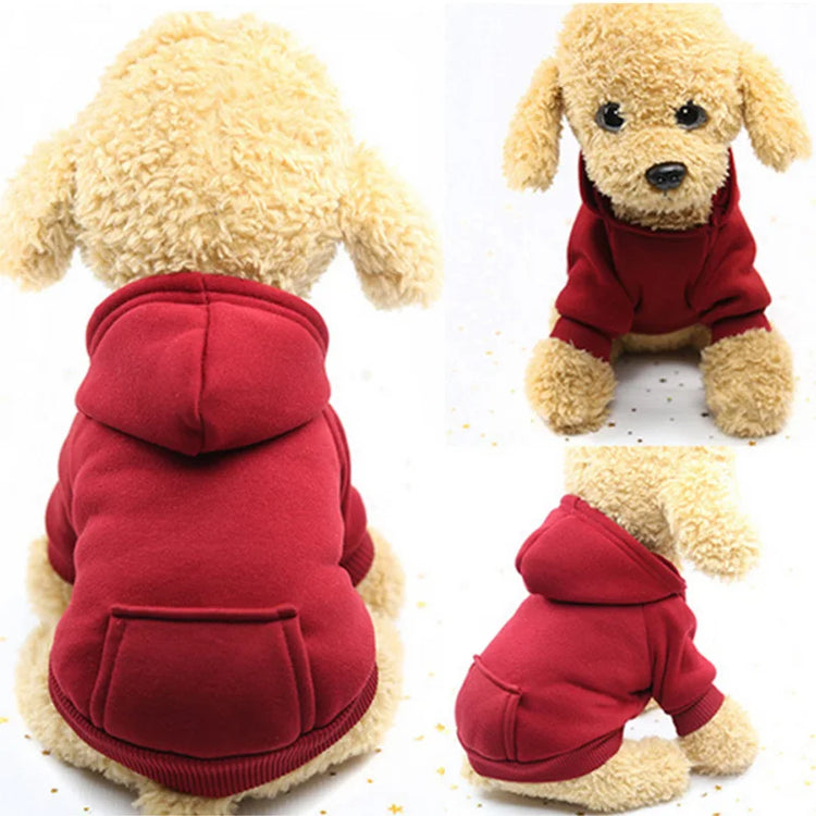Pet Dog Clothes For Small Dogs | Warm Clothing for Dogs | Coat Puppy Outfit | Pet Clothes for Large Dog | Hoodies Chihuahua 45