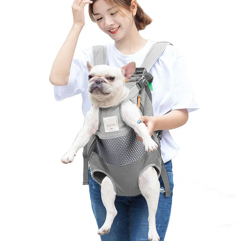 Pet Backpack Carrier | Front Travel Dog Bag | Small & Medium Pets