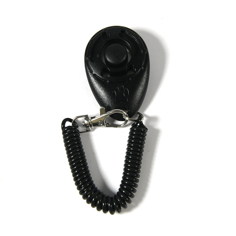 Dog Training Clicker with Wrist Strap – Pet Trainer for Dogs, Cats & Small Pets