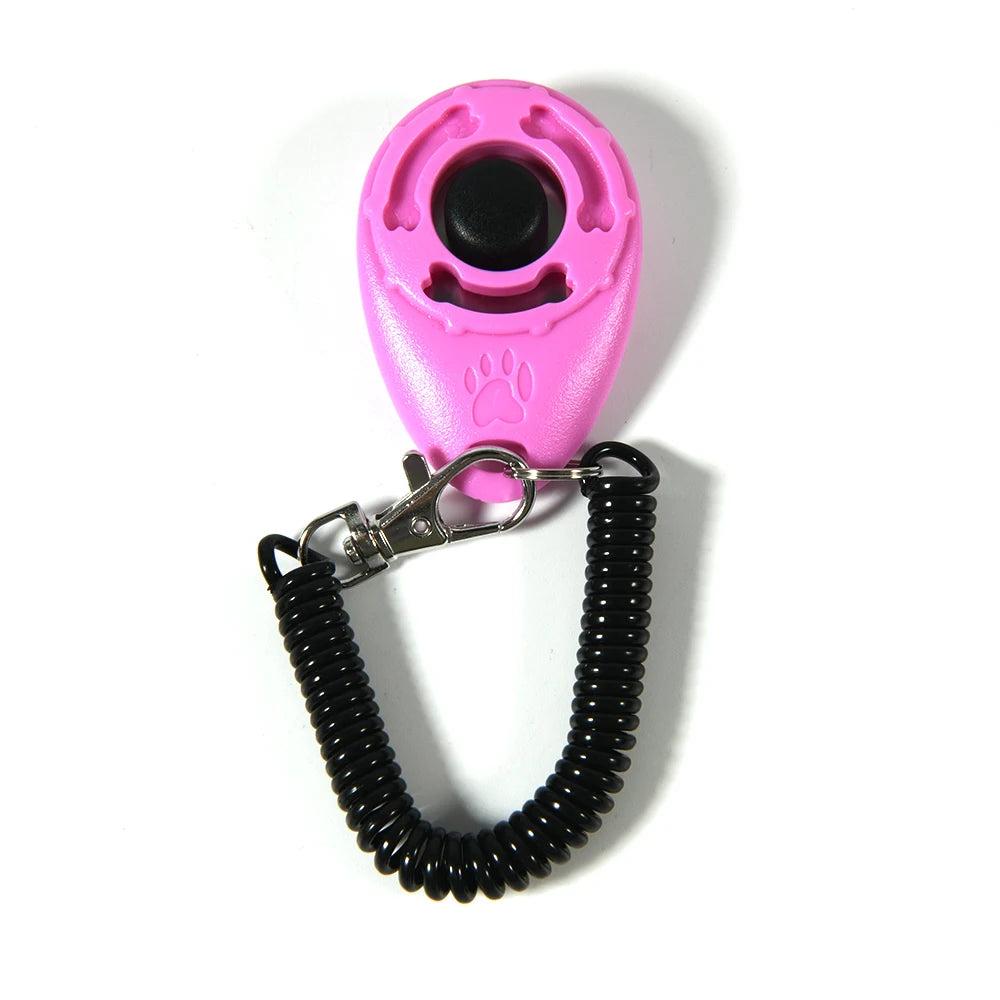Dog Training Clicker with Wrist Strap – Pet Trainer for Dogs, Cats & Small Pets