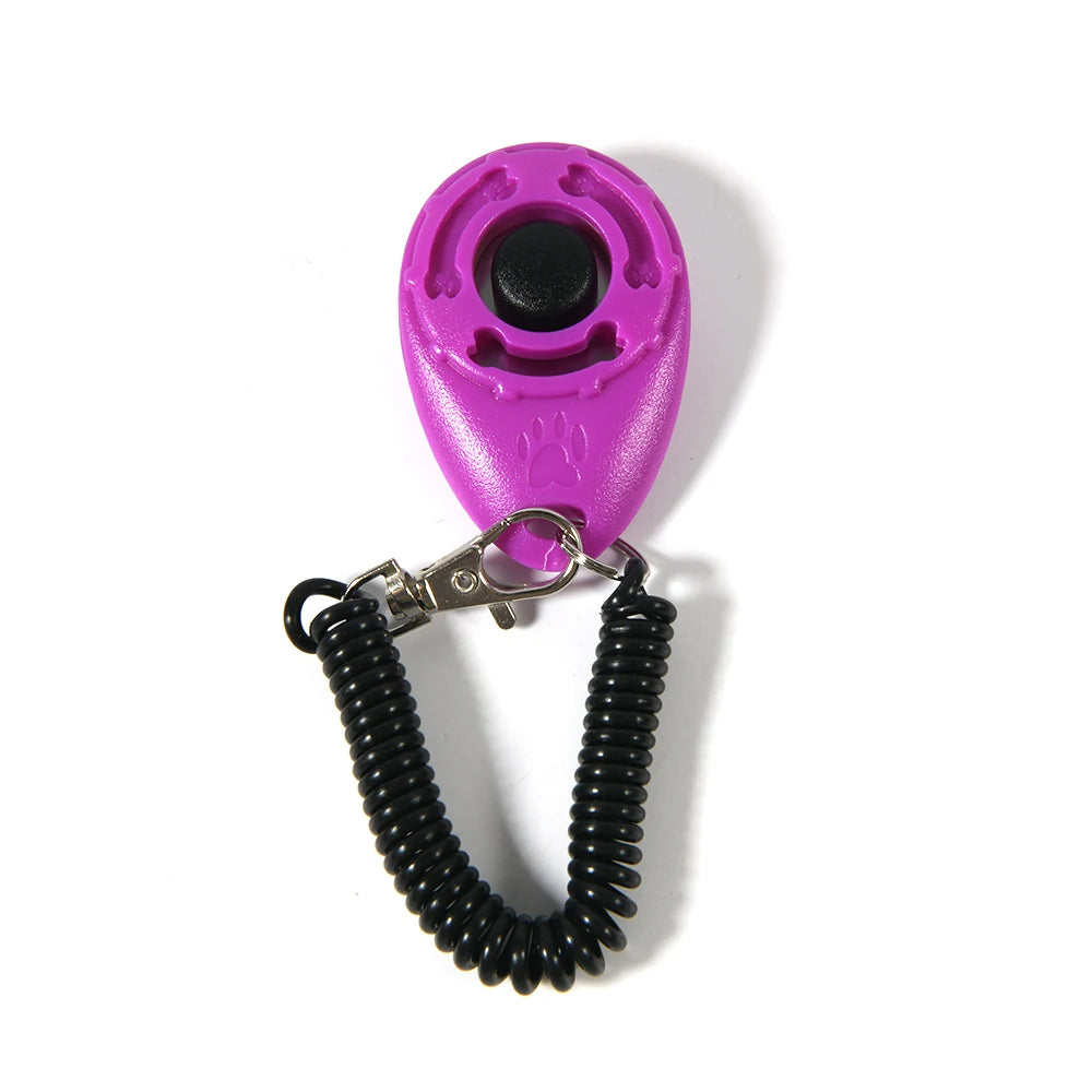 Dog Training Clicker with Wrist Strap – Pet Trainer for Dogs, Cats & Small Pets