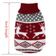 Warm Pet Clothes | Christmas Knitted Sweater | For Small, Medium Dogs/Cats