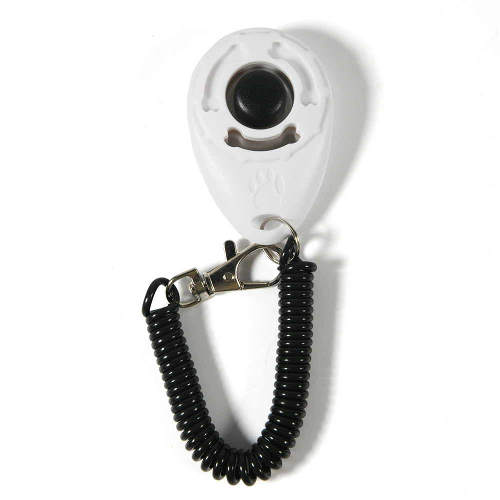 Dog Training Clicker with Wrist Strap – Pet Trainer for Dogs, Cats & Small Pets