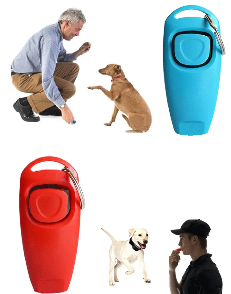 Pet Training Whistle Clicker – Dog and Cat Training Aid