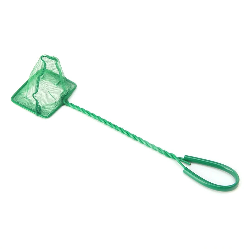 2025 New Aquarium Fish Net 3"  Fine Mesh Skimmer Filter for Small Fish Tank Catch Net with Comfortable Handle
