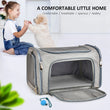 Airline Approved Soft-Side Pet Carrier Bag for Small Dogs and Cats – Breathable, Lightweight Travel Backpack