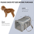 Airline Approved Soft-Side Pet Carrier Bag for Small Dogs and Cats – Breathable, Lightweight Travel Backpack