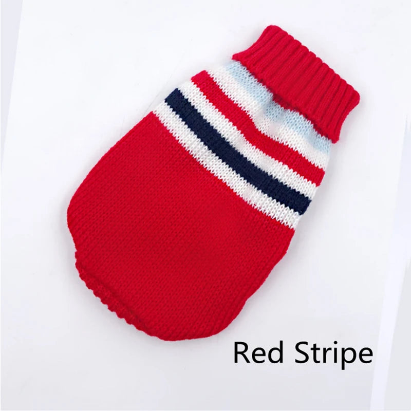 Warm Pet Clothes | Christmas Knitted Sweater | For Small, Medium Dogs/Cats