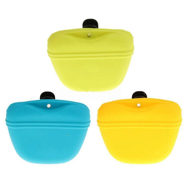 Silicone Dog Training Treat Bag – Magnetic Closure, Clip-On Design, Easy Access