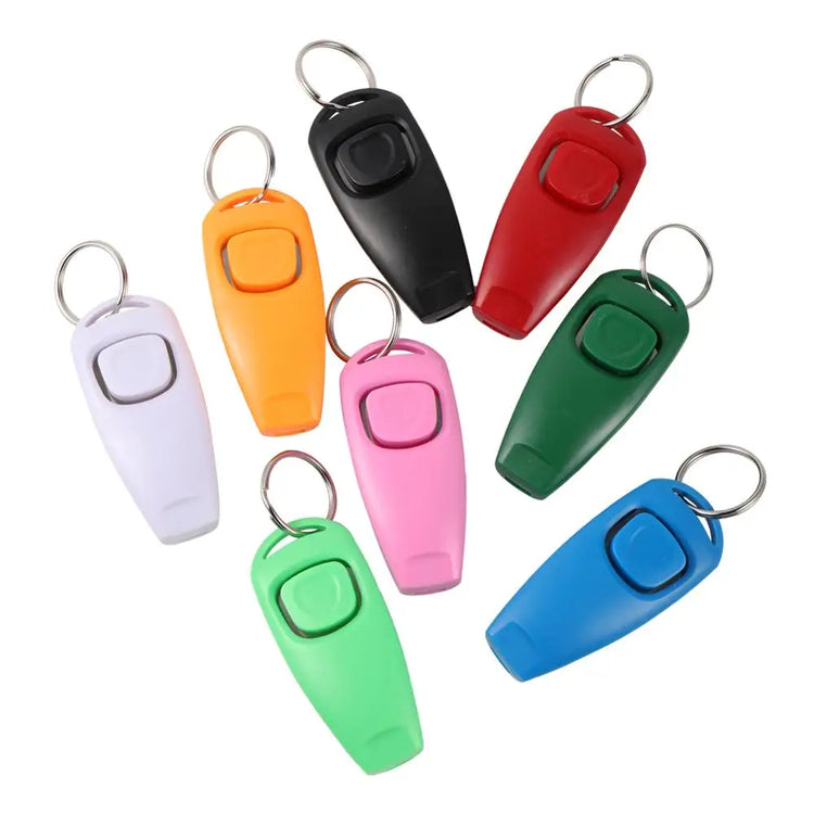 Pet Training Whistle Clicker – Dog and Cat Training Aid