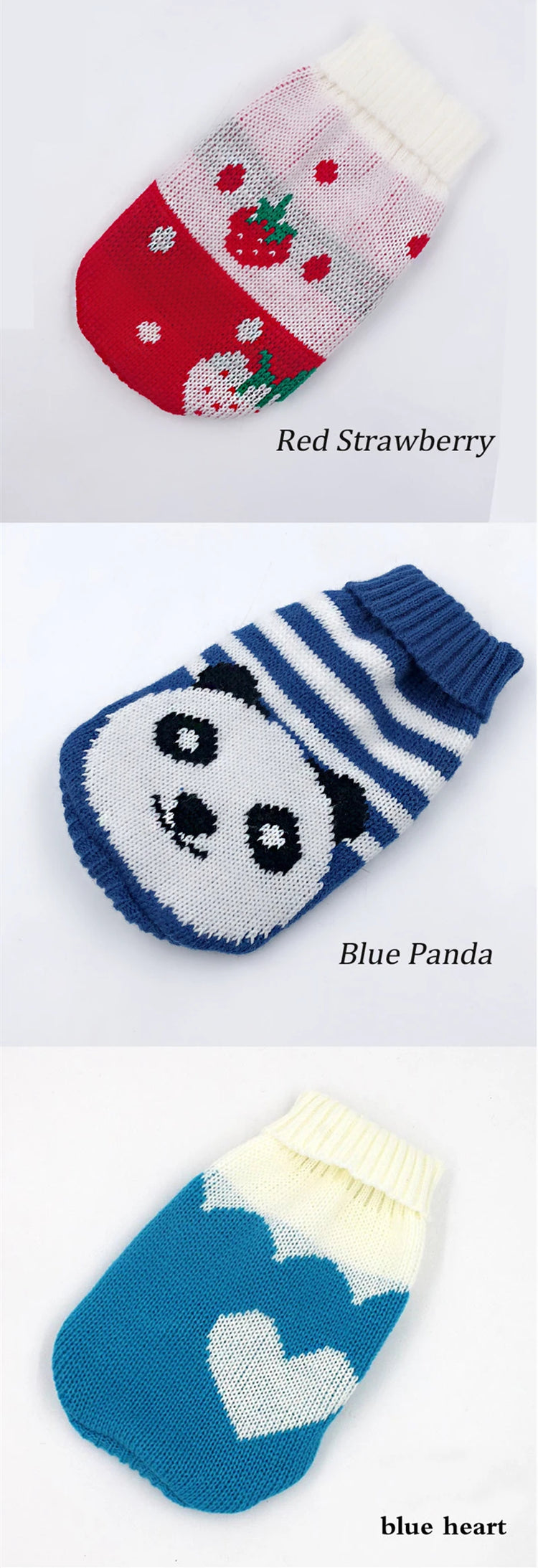 Warm Pet Clothes | Christmas Knitted Sweater | For Small, Medium Dogs/Cats
