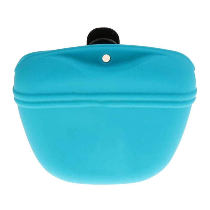 Silicone Dog Training Treat Bag – Magnetic Closure, Clip-On Design, Easy Access
