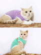 Classic Striped Cat Vest Shirt | Lightweight Summer Pet Clothes For Cats/Small Dogs