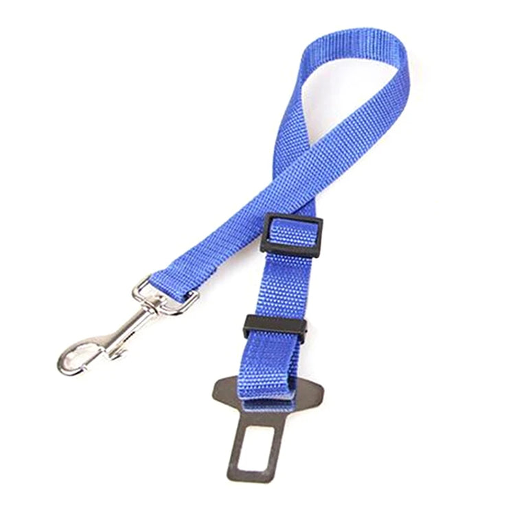 Adjustable Car Safety Pet Dog Seat Belt Harness – Multicolor Auto Traction Lead for Dogs and Cats