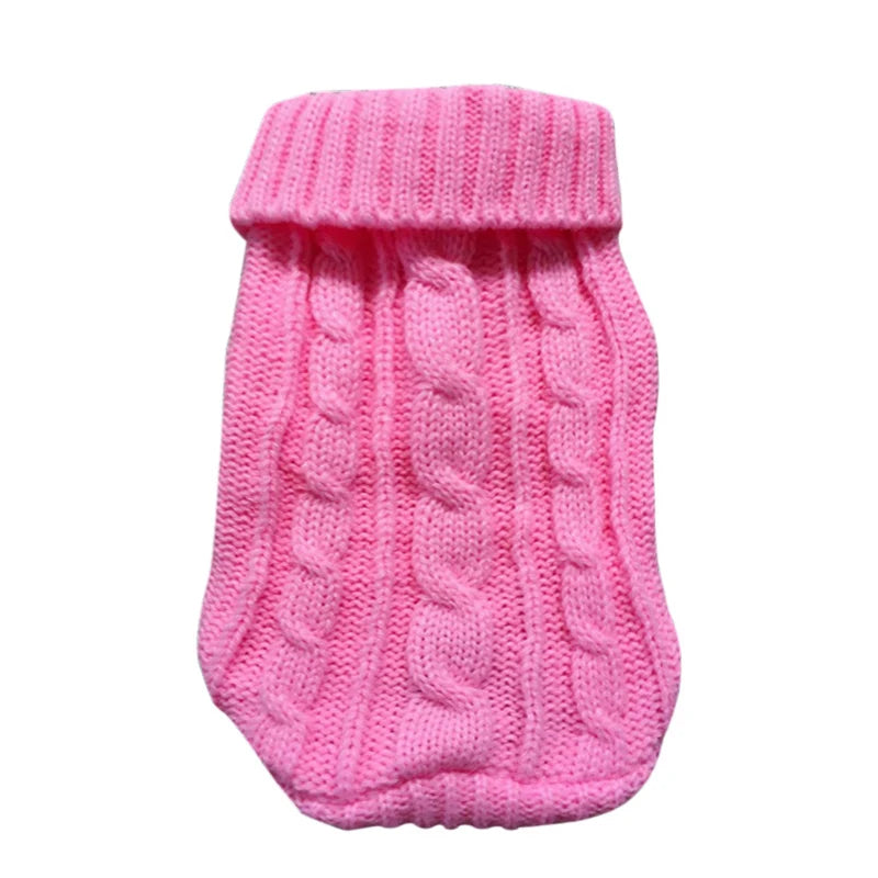 Unisex Cat Clothes | Cotton Vest Sweater in Solid Color | Kitty Coat for Spring/Autumn
