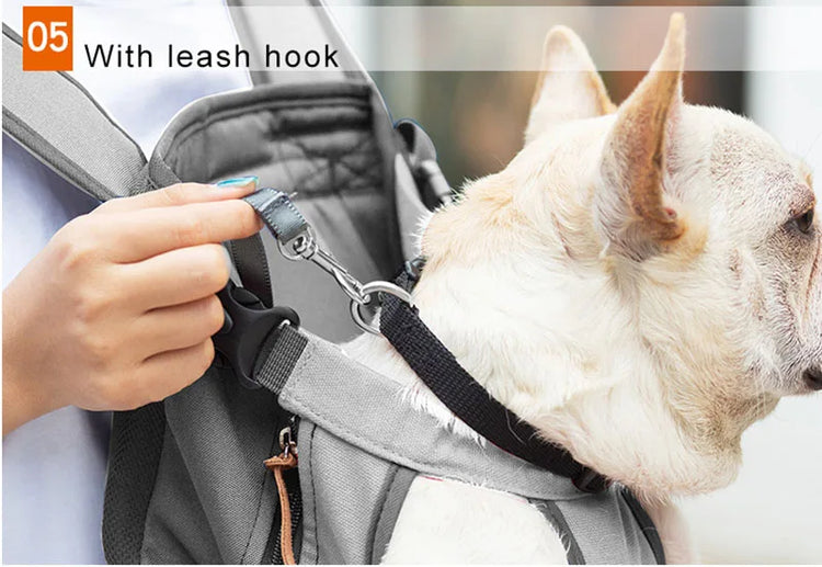 Pet Backpack Carrier | Front Travel Dog Bag | Small & Medium Pets