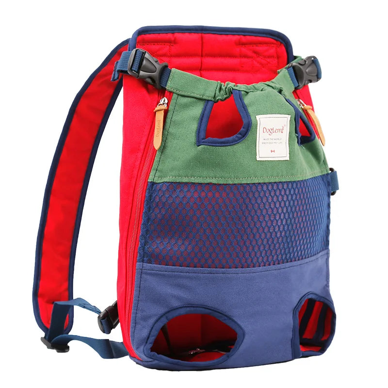 Pet Backpack Carrier | Front Travel Dog Bag | Small & Medium Pets