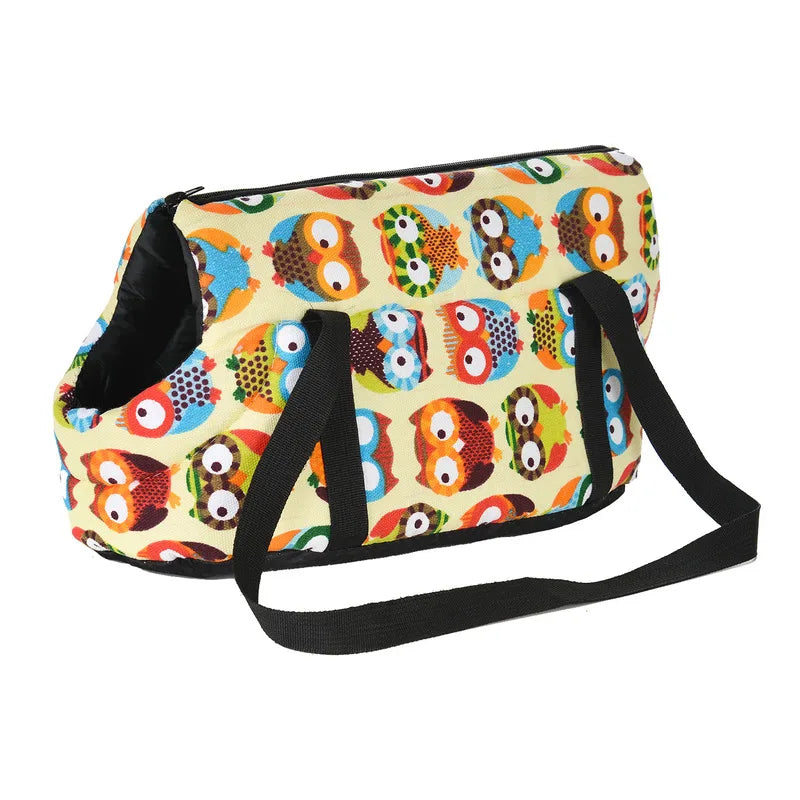 Classic Pet Carrier Sling Bag for Small Dogs – Soft, Portable Puppy and Cat Travel Bag