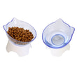 For Cats & Dogs Feeders | Non-Slip Pet Food and Water Bowls | Cat Bowl | Feeding Products | Pet Supplies with Stand Base | Transparent Design