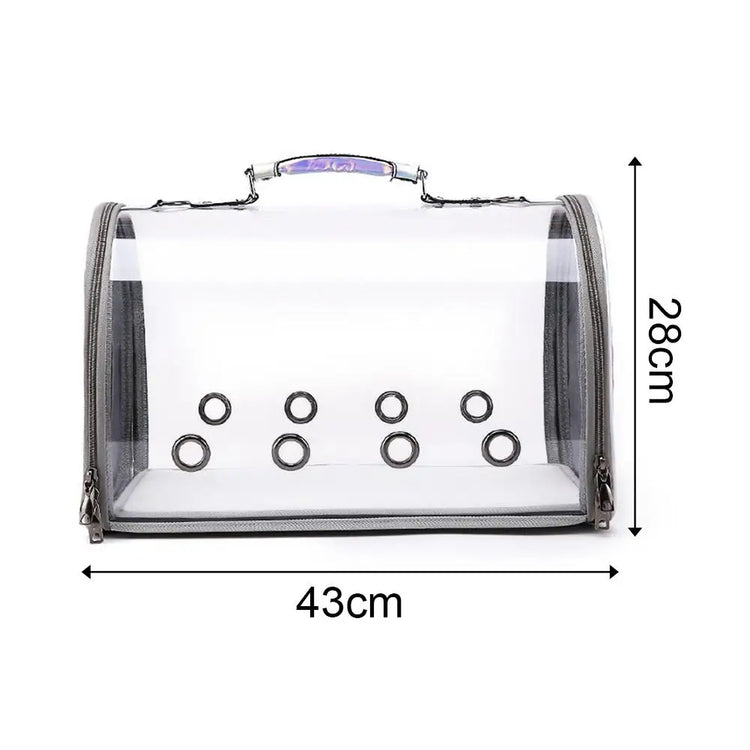 New Pet Carrier | Portable Dogs Cat Transparent Cage | Backpack Transport | Breathable Handbag for Small Animals | Dog Kitten Puppies
