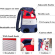Pet Backpack Carrier | Front Travel Dog Bag | Small & Medium Pets
