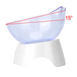 For Cats & Dogs Feeders | Non-Slip Pet Food and Water Bowls | Cat Bowl | Feeding Products | Pet Supplies with Stand Base | Transparent Design