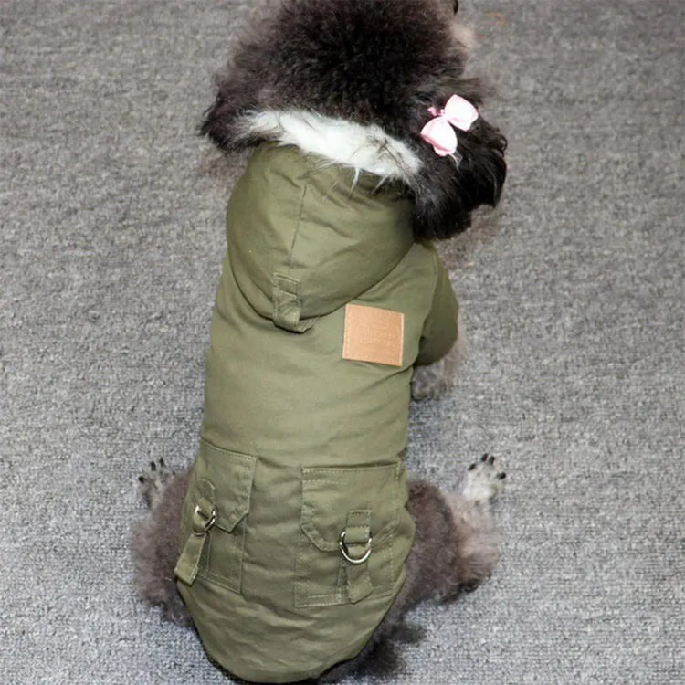 Winter Dog Clothes | Thicken Warm Puppy Coat Jacket for Small & Medium Dogs | Chihuahua & Yorkie Hoodie | Pets Clothing