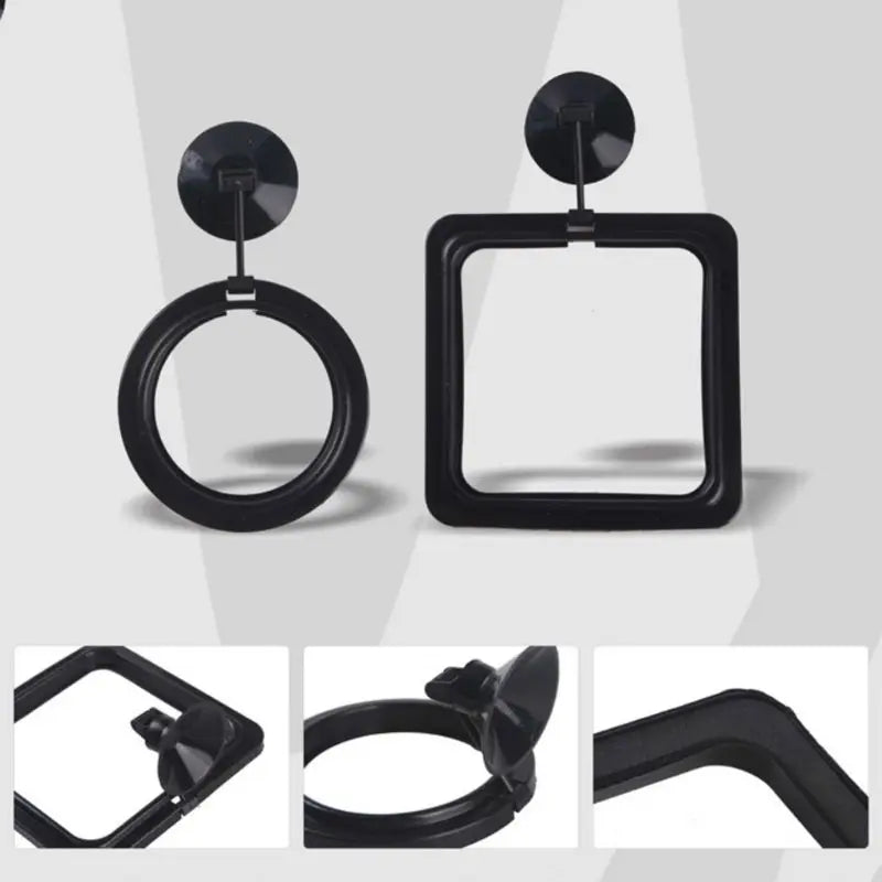 Aquarium Fish Feeding Ring with Suction Cup – Floating Food Tray for Fish Tank