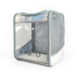 Pet Cat Carrier Backpack | Transparent Laser Shoulder Bag for Small Dogs/Cats (7KG Capacity)