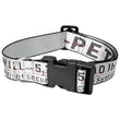 Durable Nylon Dog Collar & Leash Set – Fashion Gold Chain Lettered Design