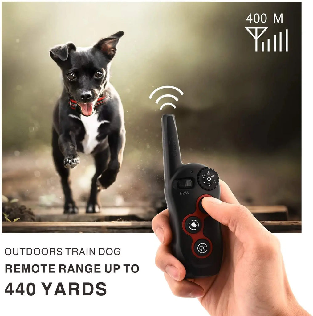 2 in 1 Dog Training Collar & Anti-Bark Collar | Remote Control | Waterproof