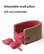 Central Console Dog Car Seat Bed – Portable Pet Carrier for Small Dogs & Cats, Travel Safety Seat