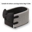 Central Console Dog Car Seat Bed – Portable Pet Carrier for Small Dogs & Cats, Travel Safety Seat