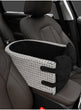 Central Console Dog Car Seat Bed – Portable Pet Carrier for Small Dogs & Cats, Travel Safety Seat