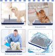 Reusable Dog Potty Training Tray – Non-Slip Puppy Pad Holder for Indoor & Outdoor Use