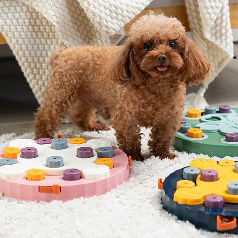 Puzzle Toys for Dogs, Slow Feeder, Interactive Increase, Puppy IQ, Food Dispenser, Slowly Eating, NonSlip Bowl,Pet Training Game