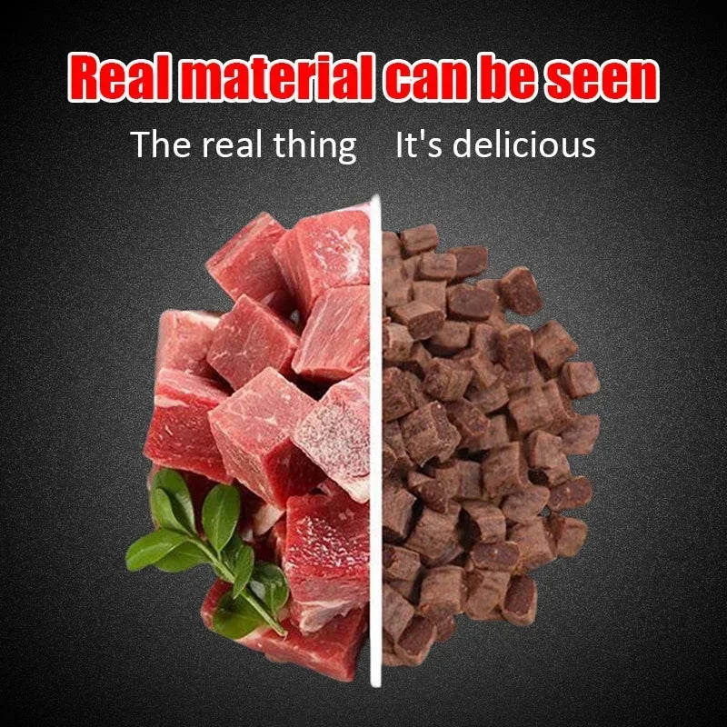 Dog Snacks Beef Particles Appetising Digesting Nutritious Delicious Chewy Training Rewards for Adult Dog Puppies Pet Food Snacks