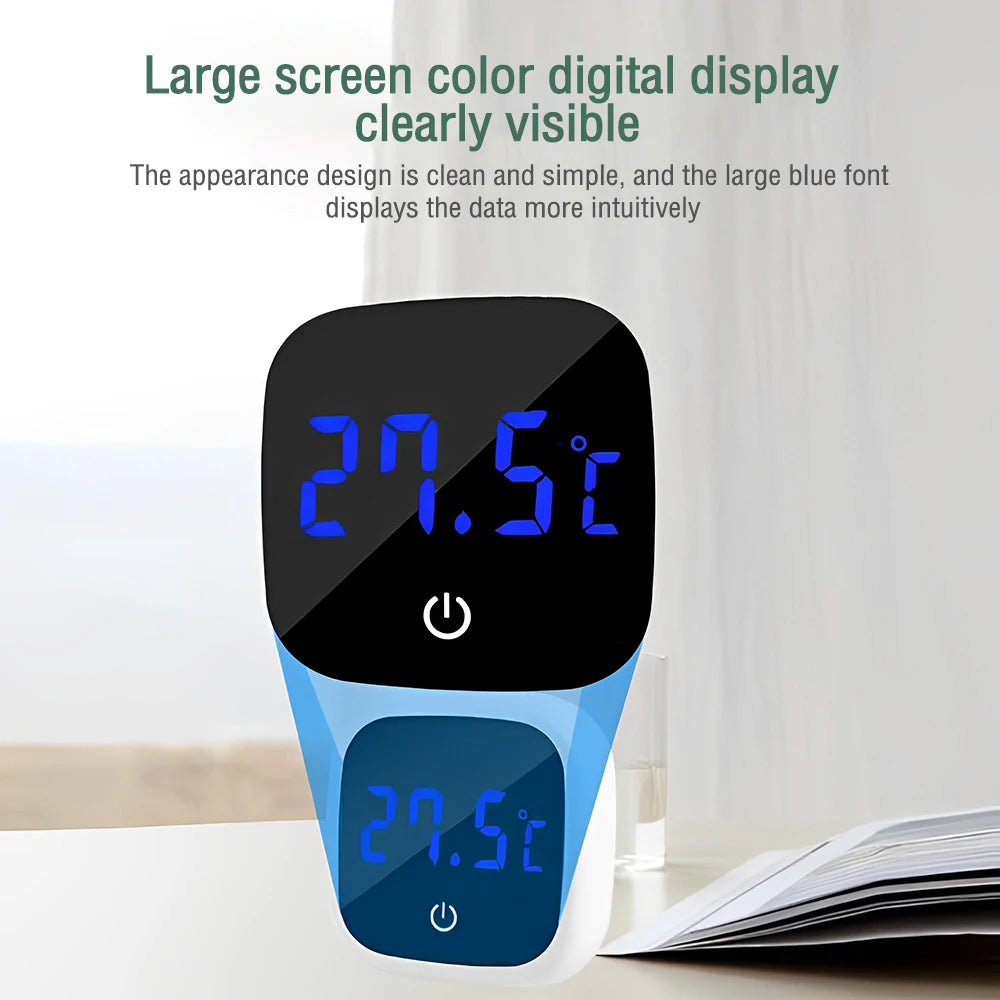 Aquarium Self-Adhesive LCD Digital Thermometer – Fish Tank Temperature Monitor 0-60℃