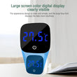 Aquarium Self-Adhesive LCD Digital Thermometer – Fish Tank Temperature Monitor 0-60℃