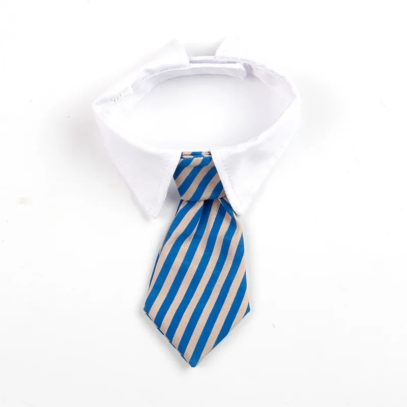 Gift Pet Dog/Cat Formal Necktie | Tuxedo Bow Tie - Black and Red Collar for Dog/Cat | Pet Accessories for Wedding, Holiday, and Party