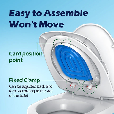Pet Cat/Dog Toilet Training Kit | Reusable Removable Sand Tray Toilet Trainer for Cleaning & Training