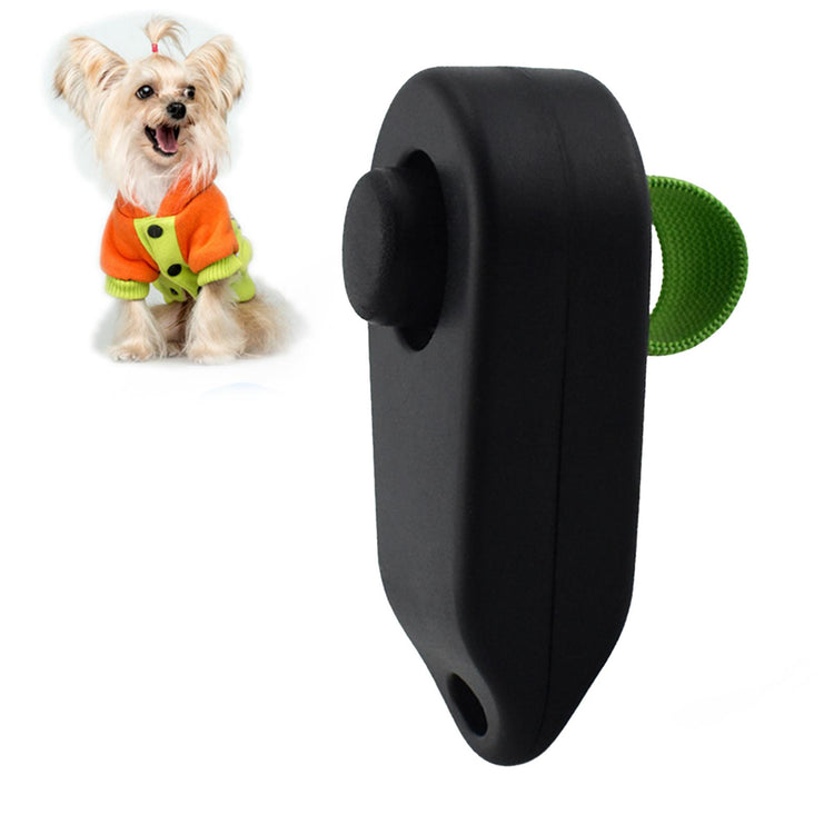 Dog Training Clicker with Elastic Belt | Pet Obedience Trainer for Dogs & Cats