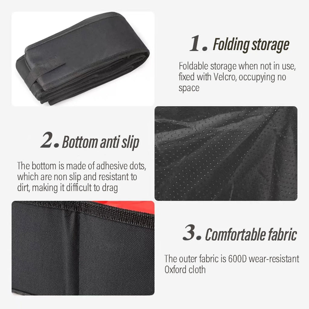 Portable Cat Travel Litter Box | Leak-Proof & Lightweight | Collapsible Litter Carrier | Suitable for Car Box