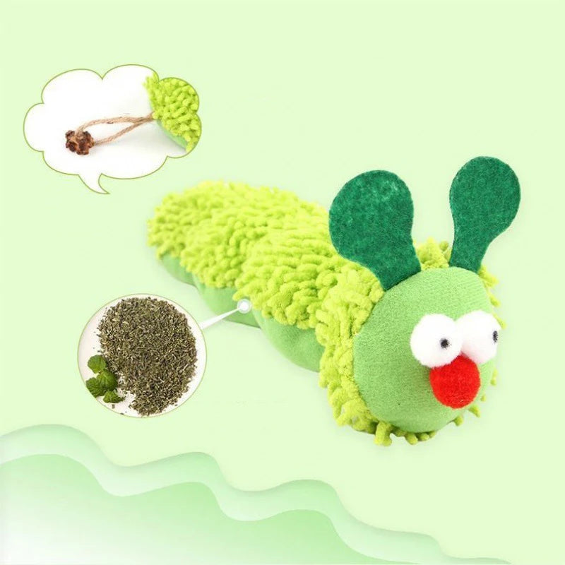 Cat Self-Pleasure Toy | Plush Pet Toy for Cats | Amusing/Scratch-Resistant/Bite-Resistant Small Animal Toy | Boredom Relief for Indoor Cats