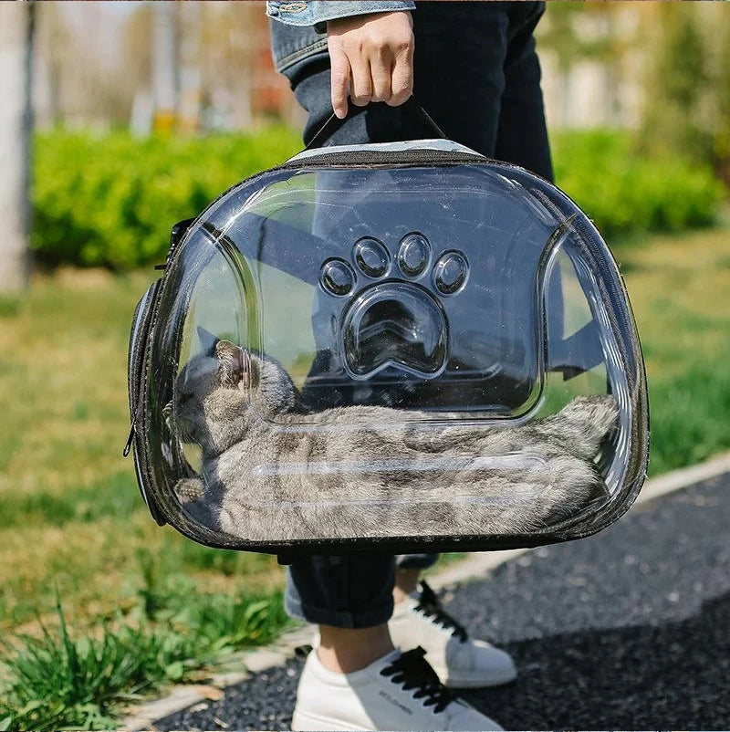 Cat Carrier Bag | Outdoor Pet Shoulder Bag | Portable Travel Carrier for Small Dogs and Cats