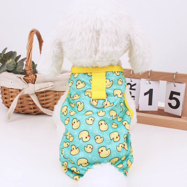 Cartoon Pet Dog Clothes 