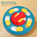 Dog Puzzle Toys Slow Feeder Interactive Increase Puppy IQ Food Dispenser Anti-Choking Tableware Dog Licking Plate Pet Supplies