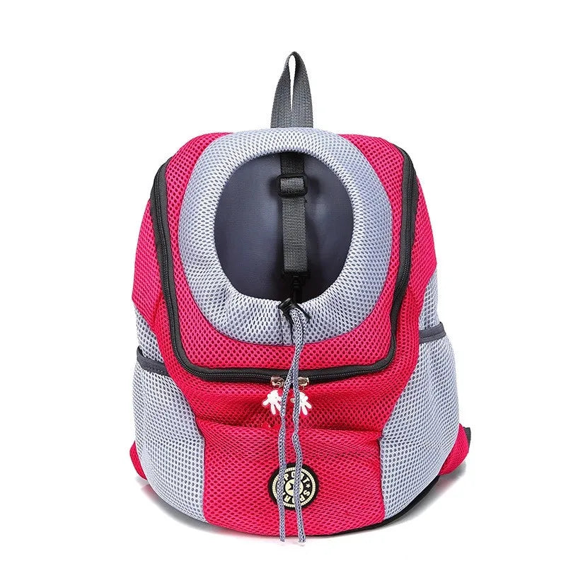Dog Carrier Backpack – Breathable, Comfortable Pet Travel Bag for Small and Medium Dogs