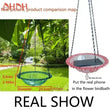 Flower-Shaped Hanging Bird Feeder & Birdbath | Outdoor Garden Tray for Hummingbirds & Wild Birds | Yard & Farm Decor